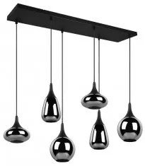 Suspensie moderna 6 becuri E14 Lumina 317000632 Trio