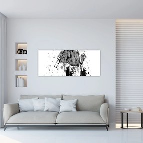 Tablou - Spectacol de modă (120x50 cm)