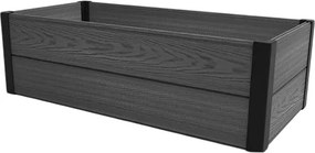 Strat înălțat Keter gri, 106 x 32 x 50 cm, , S