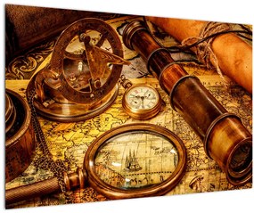 Tablou - uneltele itorice ale marinarior (90x60 cm)