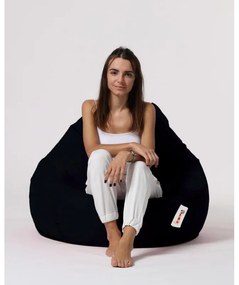 Fotoliu Puf Bean Bag Premium XXL - Black
