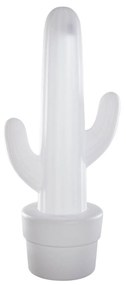 Lampă de podea de exterior albă cu LED inclus IP65 - Kaktus
