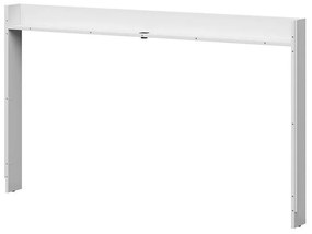 Raft  multimedia pentru patul Tetrix 11 (alb lucios) (cu iluminat LED,cu USB). Promo -31%. 1098505