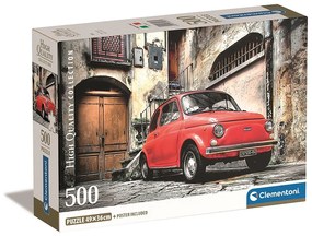 Mașină Cinquecento Puzzle Clementoni 500 de piese