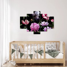 Tablou - Ilustrație de flori (150x105 cm)