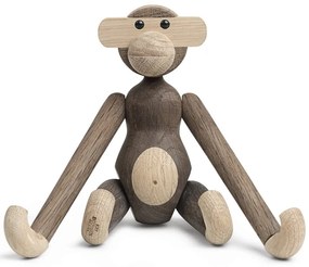 Statuetă din lemn masiv de stejar Kay Bojesen Denmark Monkey