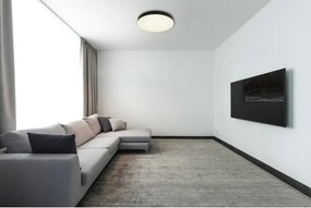 Plafoniera LED design circular MATTHEW negru