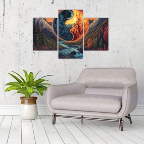 Tablou - Elementele (90x60 cm)