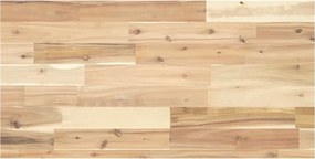 vidaXL Raft plutitor, 100x40x4 cm, lemn masiv de acacia netratat