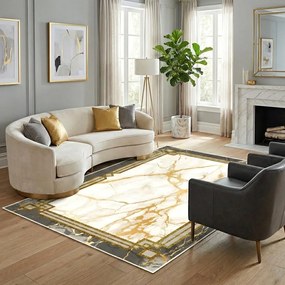 Covor camera antiderapant, 120x180 cm, Stil Luxury