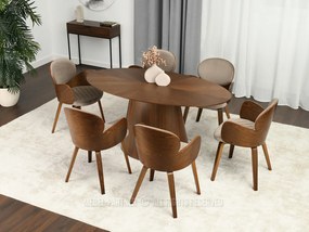 Scaun Aimee K (bej + nuc). 1110883