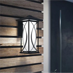 Quintiesse QN-ASHBERN-M - Aplică de perete pentru exterior ASHBERN M, 1xE27/60W/230V, IP44