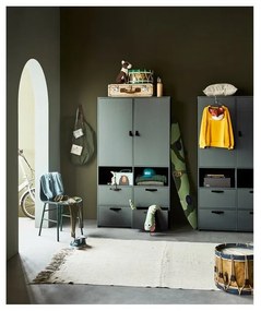 Dulap din lemn de pin vtwonen Soap, gri