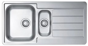 Chiuvetă de bucătărie ALVEUS 1082440 LINE 98x50 cm crom