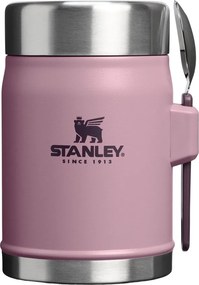Termos mov pentru mâncare din oțel inoxidabil 400 ml Legendary Food Jar + Spork Purple Smoke – Stanley