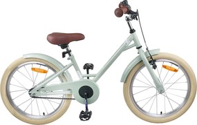 vidaXL Bicicletă pentru Copii 18 Inci pentru 5-7 ani Verde deschis