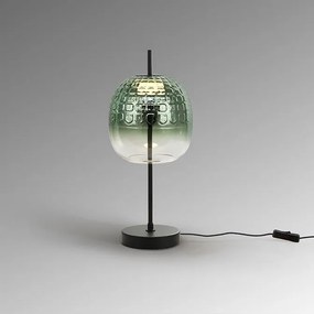 Veioza LED moderna sticla verde Mares