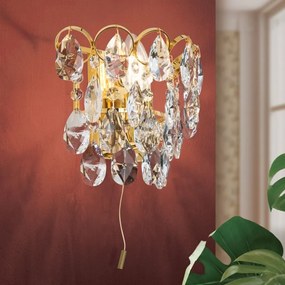 Aplica de perete cristal Swarovski KRISTALL KLASSISCH auriu