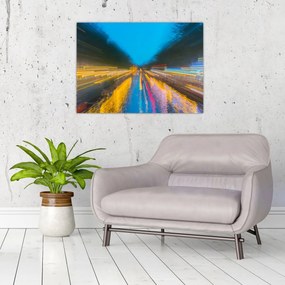 Tablou - Pictură abstractă (70x50 cm)