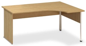 Birou ergonomic ProOffice A 180 x 120 cm, dreapta, pară sălbatică