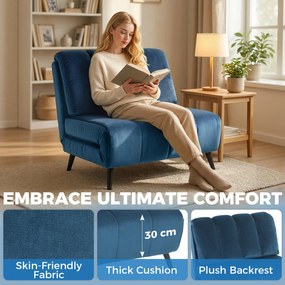 HOMCOM fotoliu extensibil | Aosom Romania