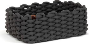 Coș de depozitare din material textil 35x25x14 cm Peach Skin M – Bigso