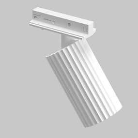 Spot GU10, accesoriu pentru sinele monofazate Unity, Calipso alb