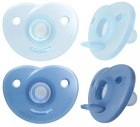 AVENT Silicon suzetă Suothie, albastru, 0-6 m