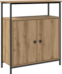 vidaXL Servantă, stejar artizanal, 70x30x80 cm, lemn prelucrat