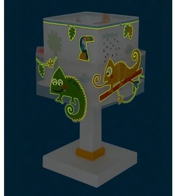 Veioză pentru copii HAPPY JUNGLE 1xE14/8W/230V Dalber 63311