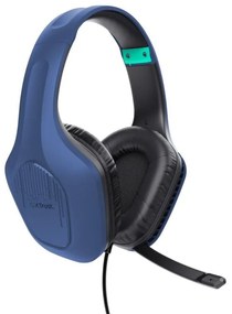 Casti cu fir Trust GXT 415B Zirox albast