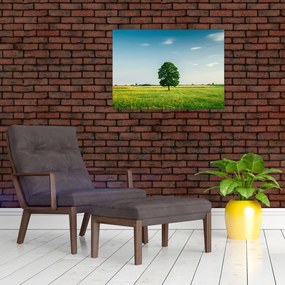 Tablu - Copac în luncă (70x50 cm)