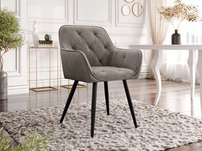 Scaun sufragerie Alunax (Bej + Negru) . 1103361