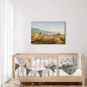Tablou - Alexandre Calame, Swiss Landscape, reproducere (90x60 cm)