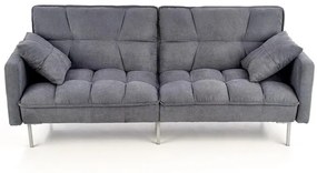 Canapea extensibila Roberto gri - H86 cm