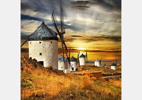 Fototapet. Morile de Vant cu Don Quijote de  La Mancha Art.06008