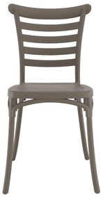 Scaun sufragerie Sorprendida (gri maro) . 1116499
