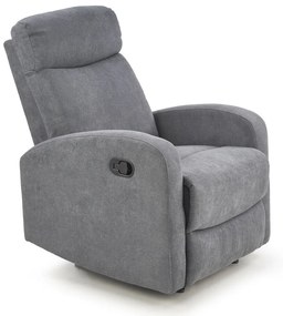 Fotoliu recliner Houston 103479x75x95cm, 30 kg, Gri inchis, Tapiterie