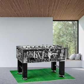 TUNIRO PRO Fotbal de masă 110 kg, negru și alb