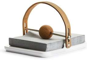 Suport din stejar pentru șervețele Sagaform Nature