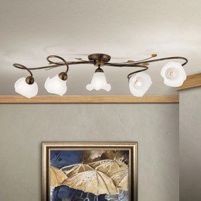 Lustra aplicata design elegant SISI 5L antique