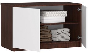 Suprastructură pentru dulap Sashka  (wenge + Alb). 1069952