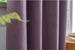 Draperie opaca DUNES VELVET 140x250 cm, mov Agatat: Inele metalice