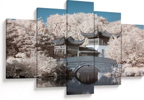 Tablou - pomi înfloriți în Asia (150x105 cm)