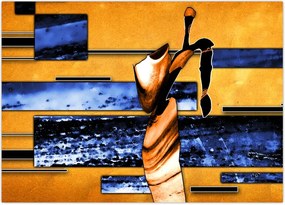 Tablou picturii abstracte (70x50 cm)