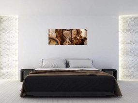 Tablou cu clepsidră (120x50 cm)
