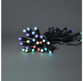 Nedis WIFILP01C48 - LED RGB șir exterior Crăciun 48xLED 13,8m IP65 Wi-Fi Tuya