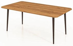 Măsuță de cafea din lemn de stejar 60x110 cm Kula – The Beds