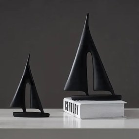 Decorațiune de masă din rășină, 28 cm, negru