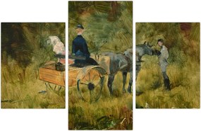 Tablou - Henri de Toulouse-Lautrec, The Trap, reproducere (90x60 cm)